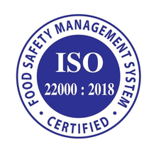 ISO 22000:2018 Certified